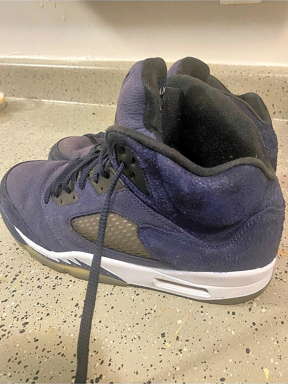 Nike Air Jordan Blue & Black Sneakers